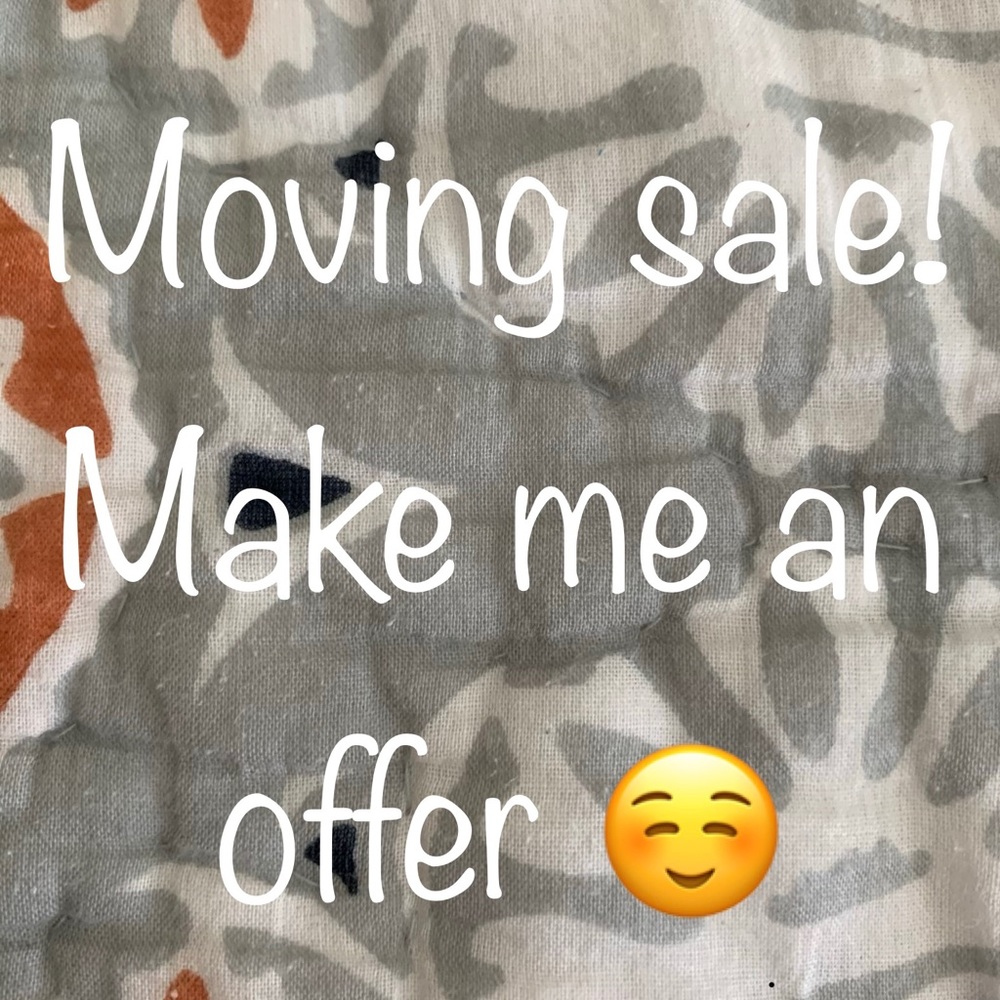 Moving sale! Make me an offer ☺️